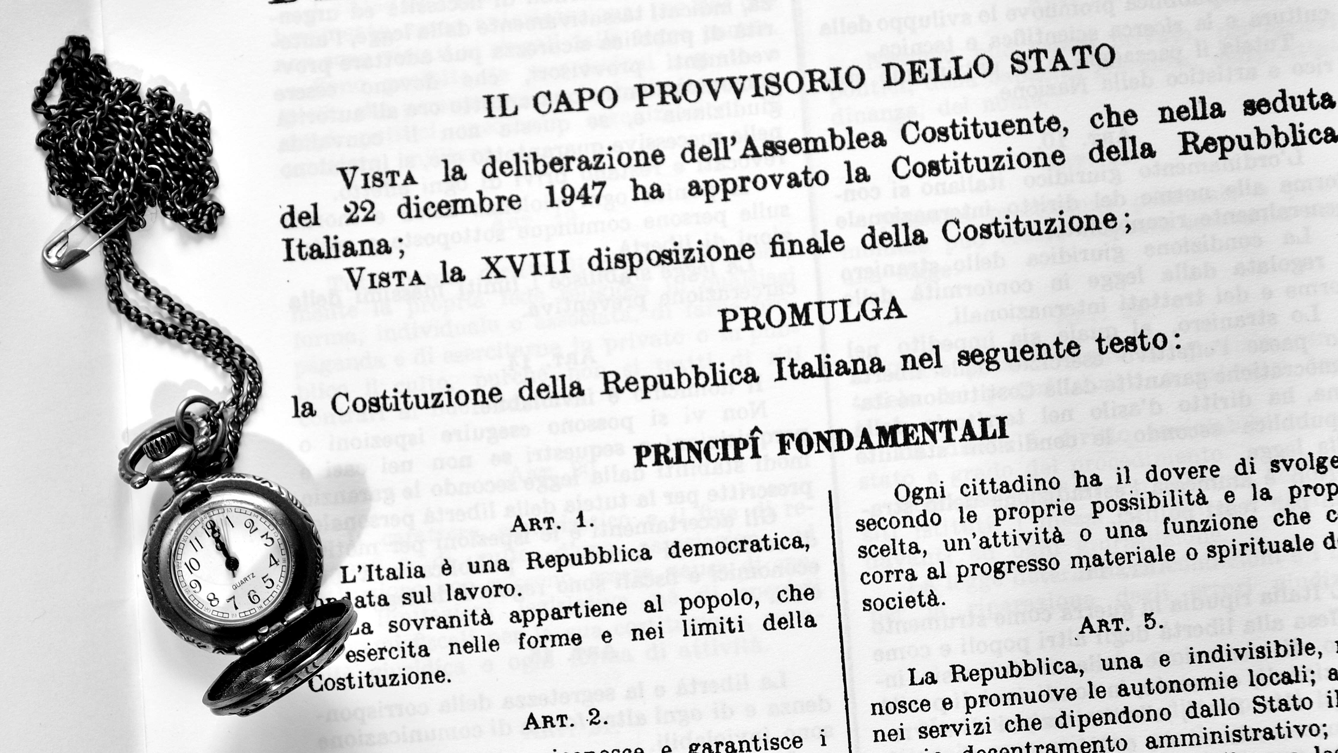 I diritti di libertà nella Costituzione italiana: riassunto e articoli